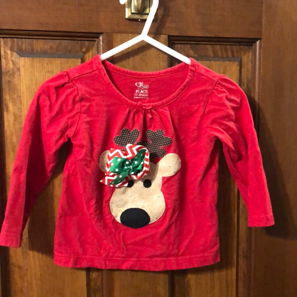 Girls Children’s Place Holiday shirt